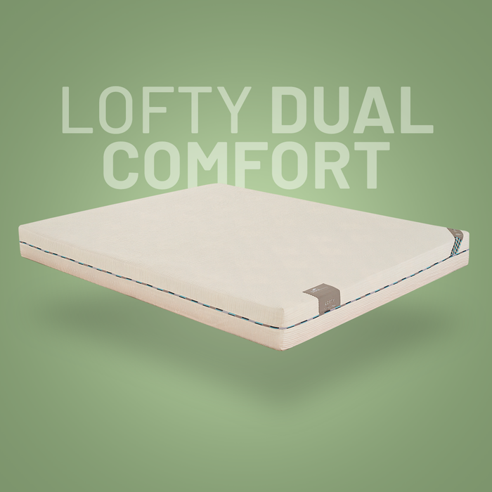 Lofty Dual-Comfort: Çift Taraflı %100 Doğal Lateks Yatak | 20 cm GOLS Sertifikalı