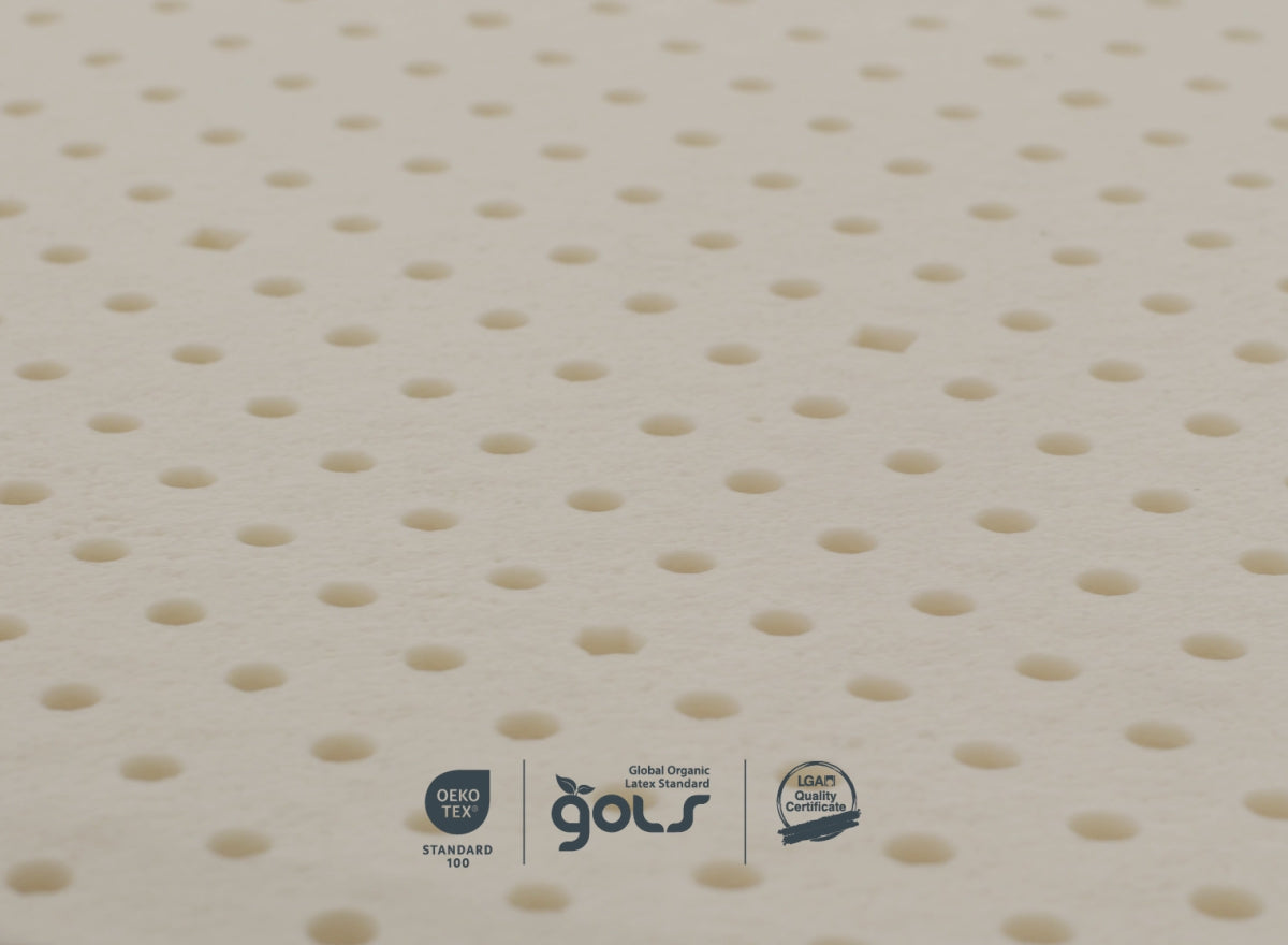 Lofty Dual-Comfort: Çift Taraflı %100 Doğal Lateks Yatak | 20 cm GOLS Sertifikalı