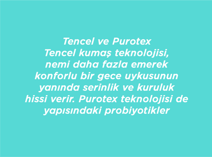 FlipTop Tencel & Puroteks (22-28 cm yükseklik)