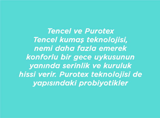 FlipTop Tencel & Puroteks (22-28 cm yükseklik)